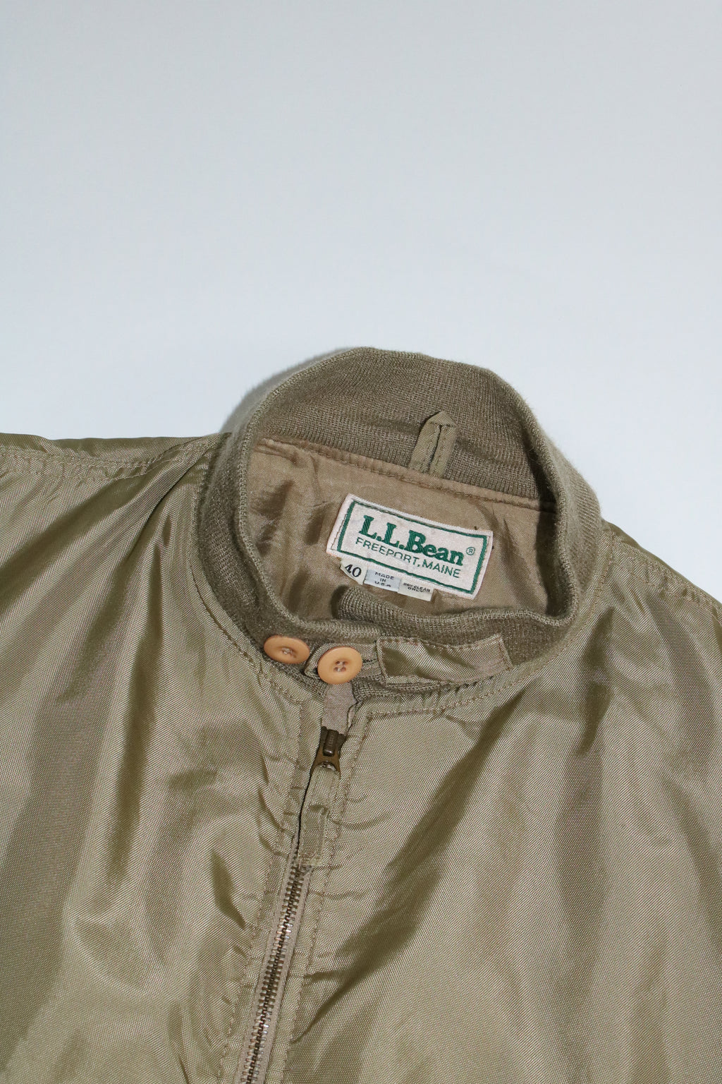80s L.L.BEAN G-8 type nylon blouson
