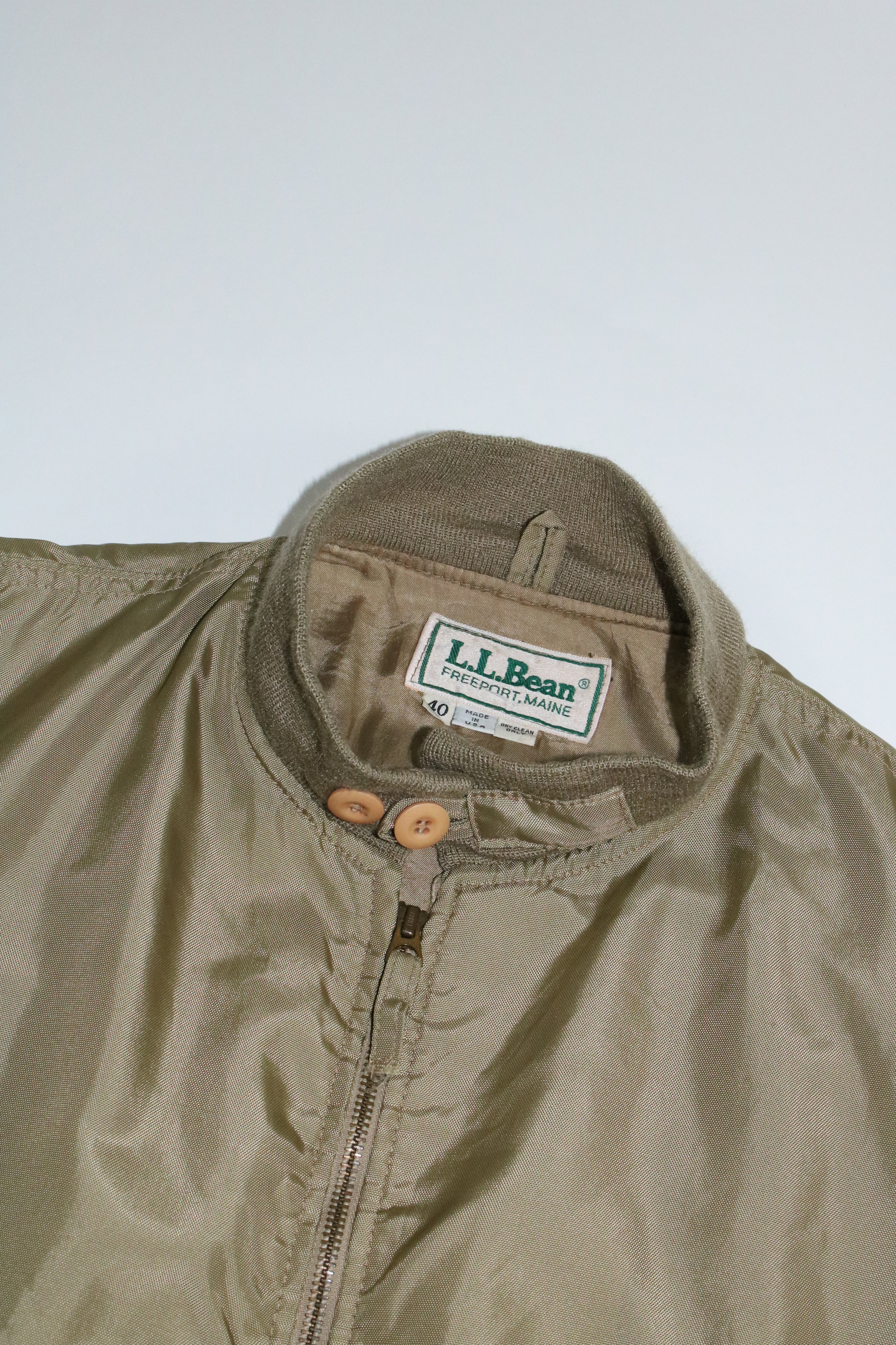 80s L.L.BEAN G-8 type nylon blouson