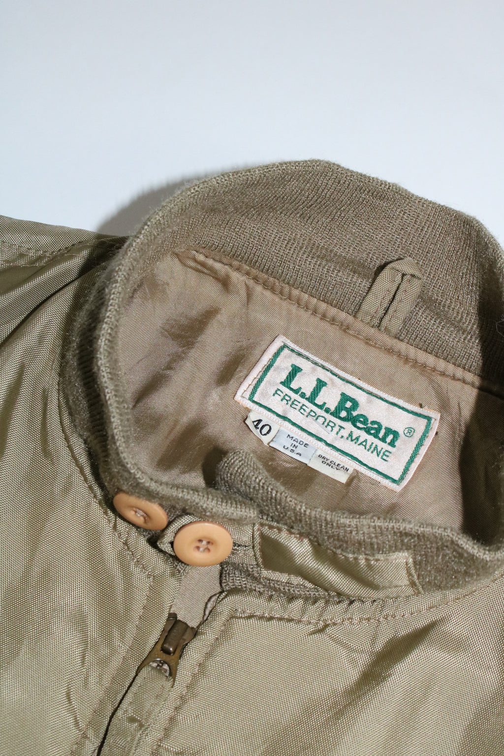 80s L.L.BEAN G-8 type nylon blouson