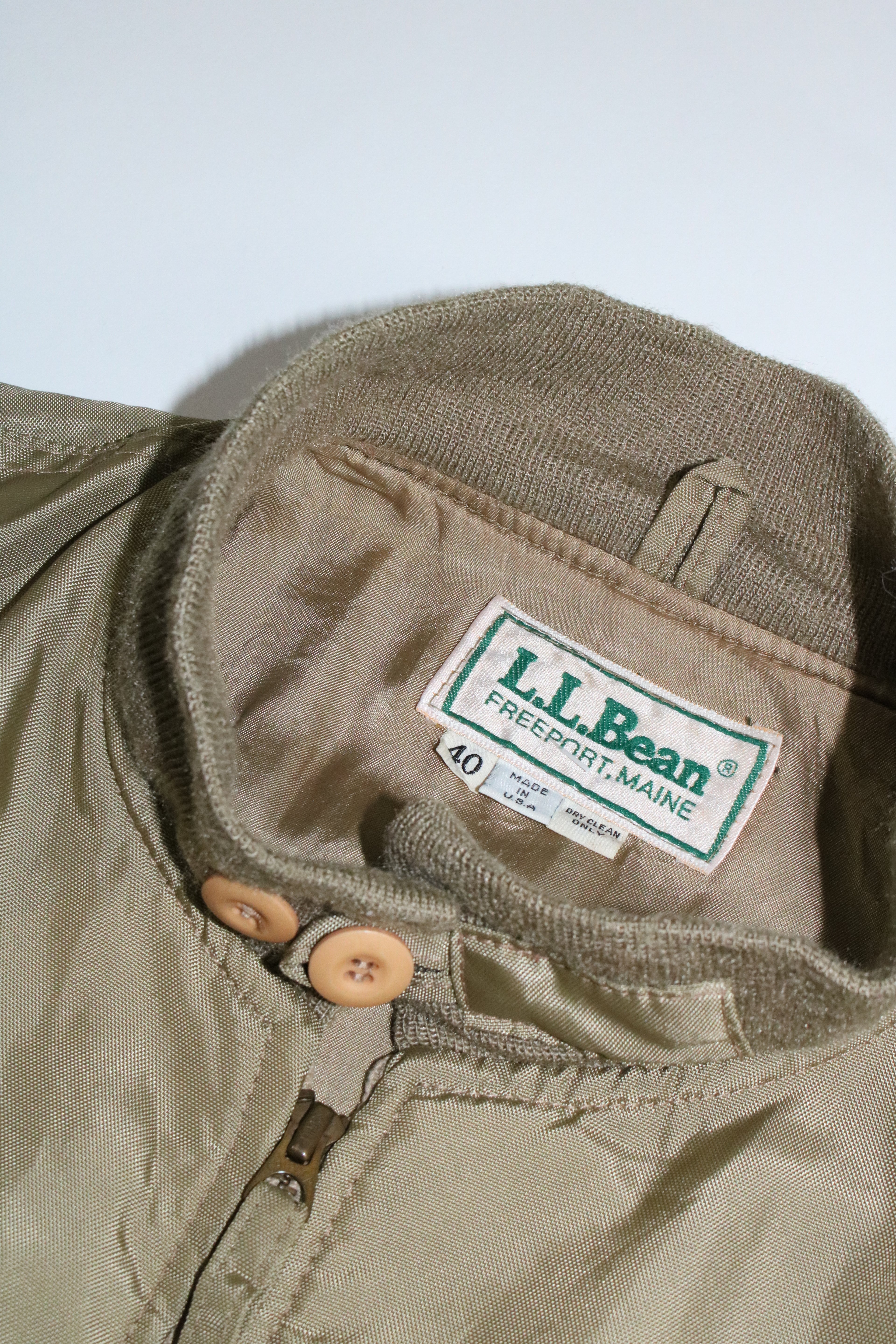 80s L.L.BEAN G-8 type nylon blouson