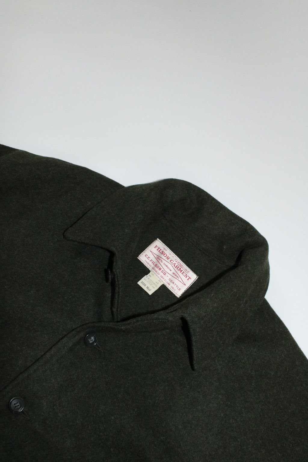 80s FILSON GARMENT double mackinaw jacket