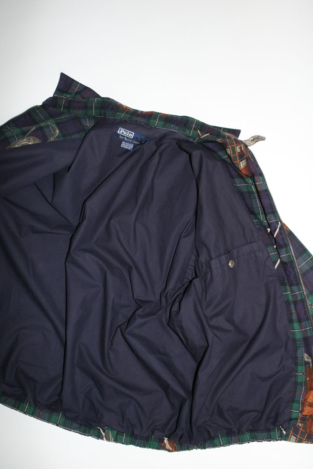 90s polo by Ralph Lauren golf pattern drizzler jacket