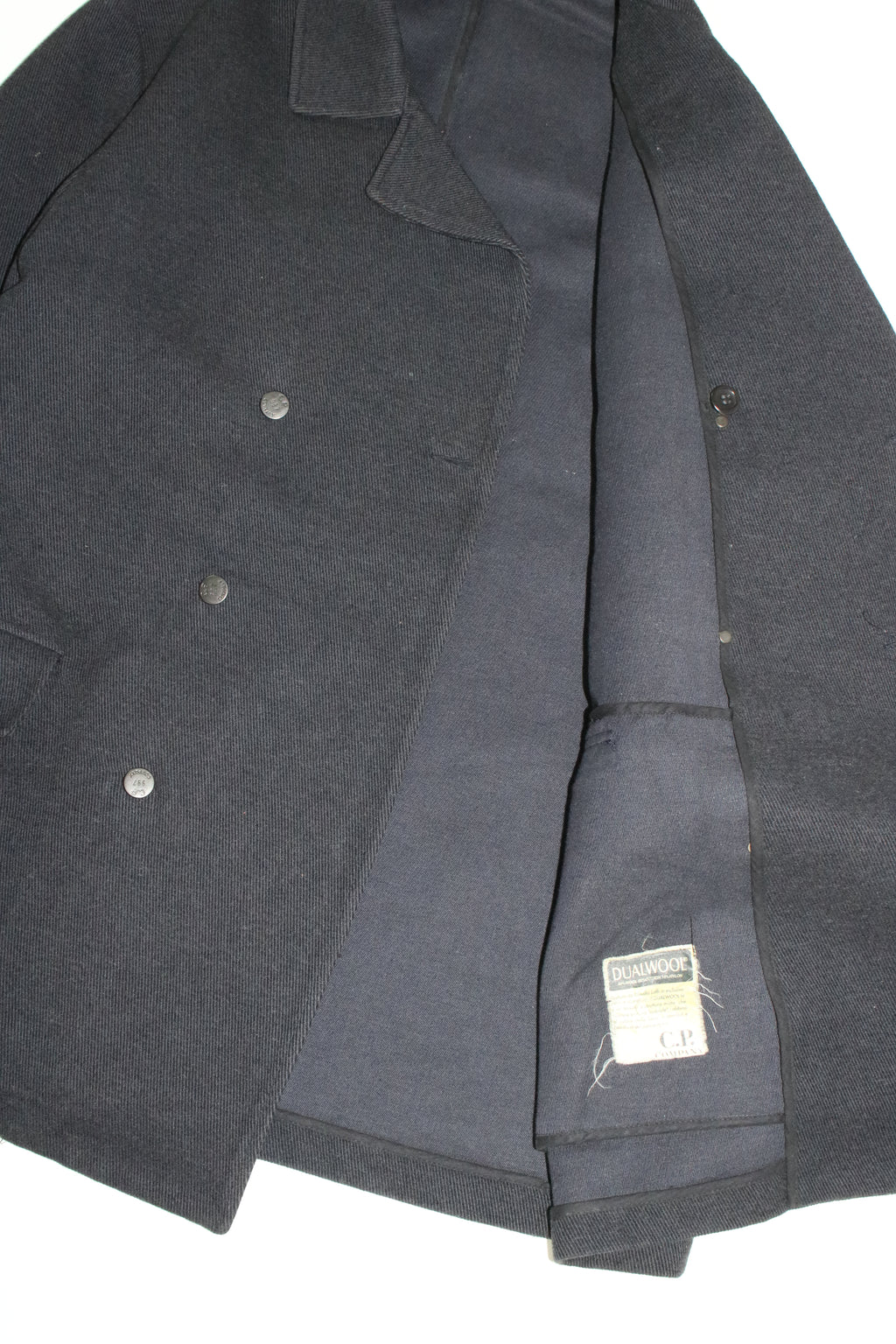 00s c.p company "DUAL WOOL" P coat