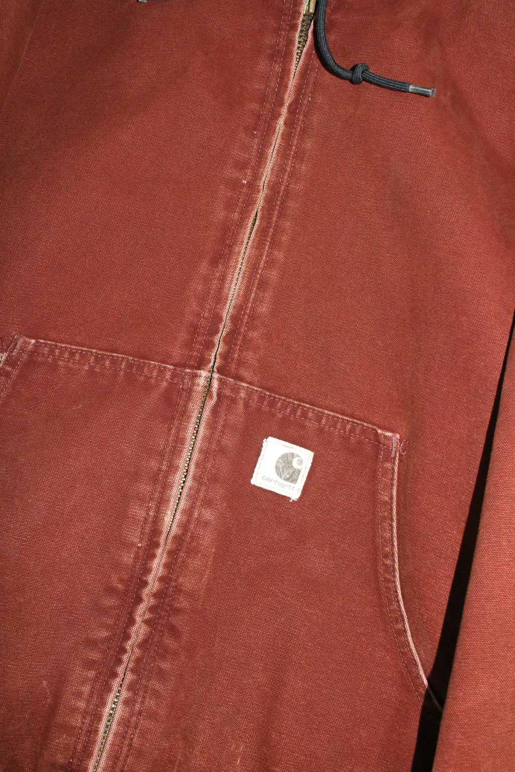 00s Carhartt orange brown active jacket "boro"