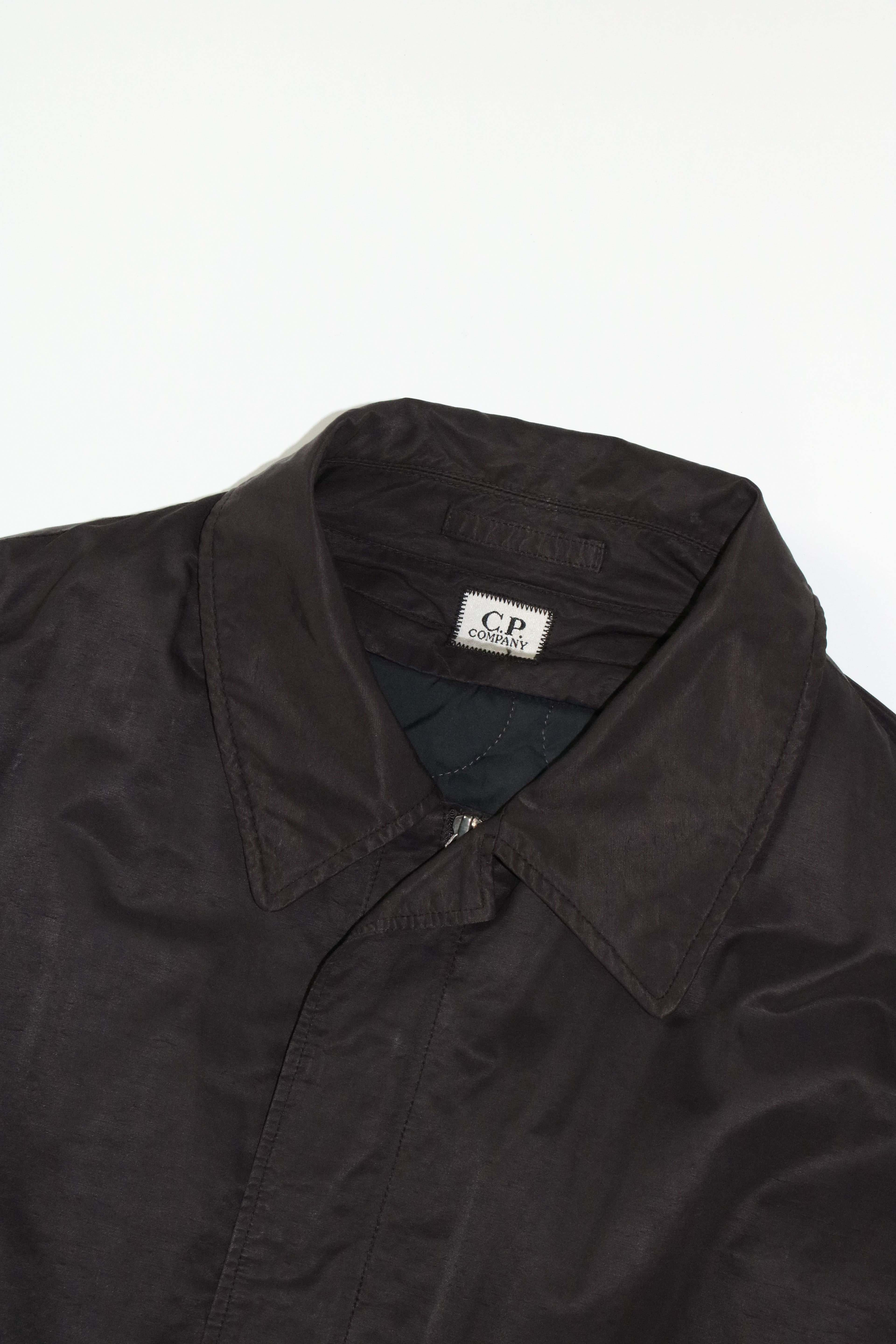 90s C.P company dark brown Balmacaan coat