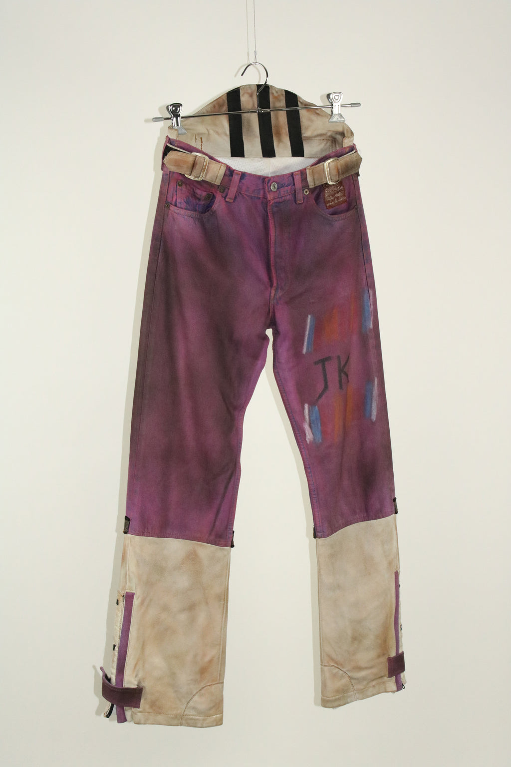 90s Levi's 501 "punk custum" coating denim