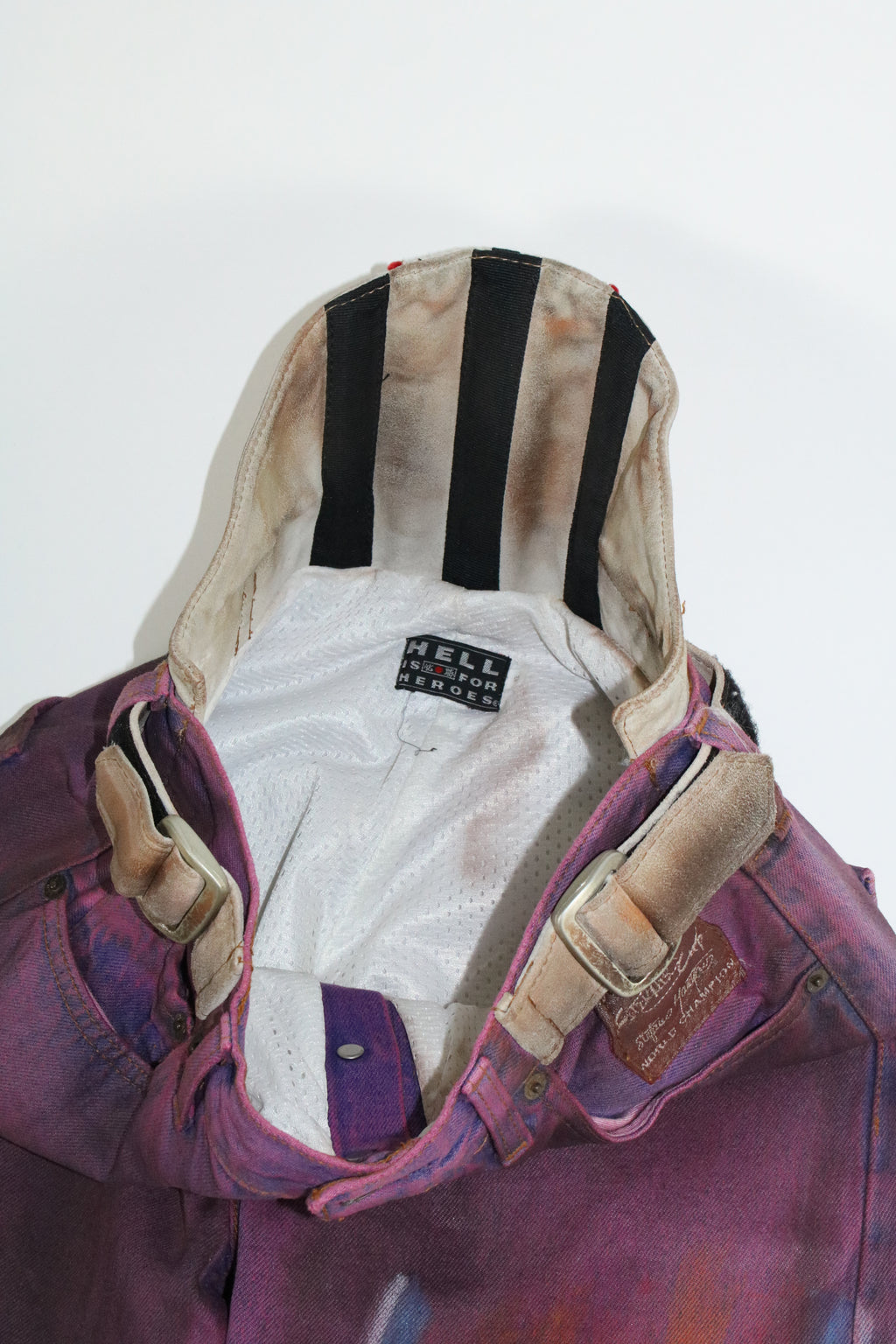 90s Levi's 501 "punk custum" coating denim