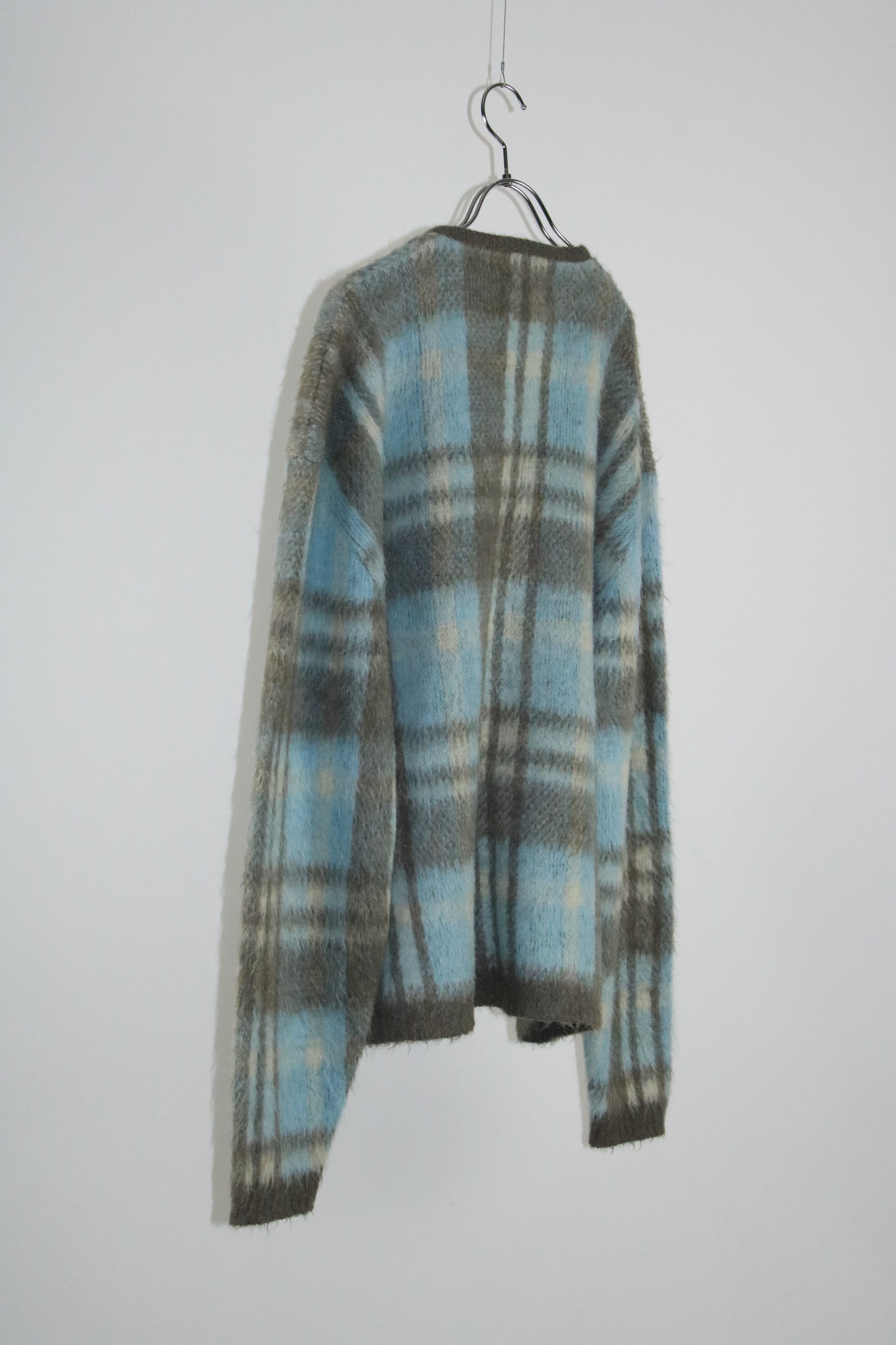 60s milwaukee knit mohair cardigan