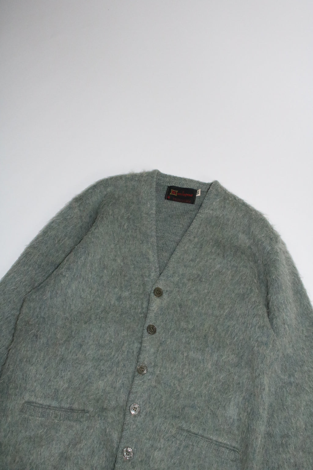 60s munsingwear mohair cardigan