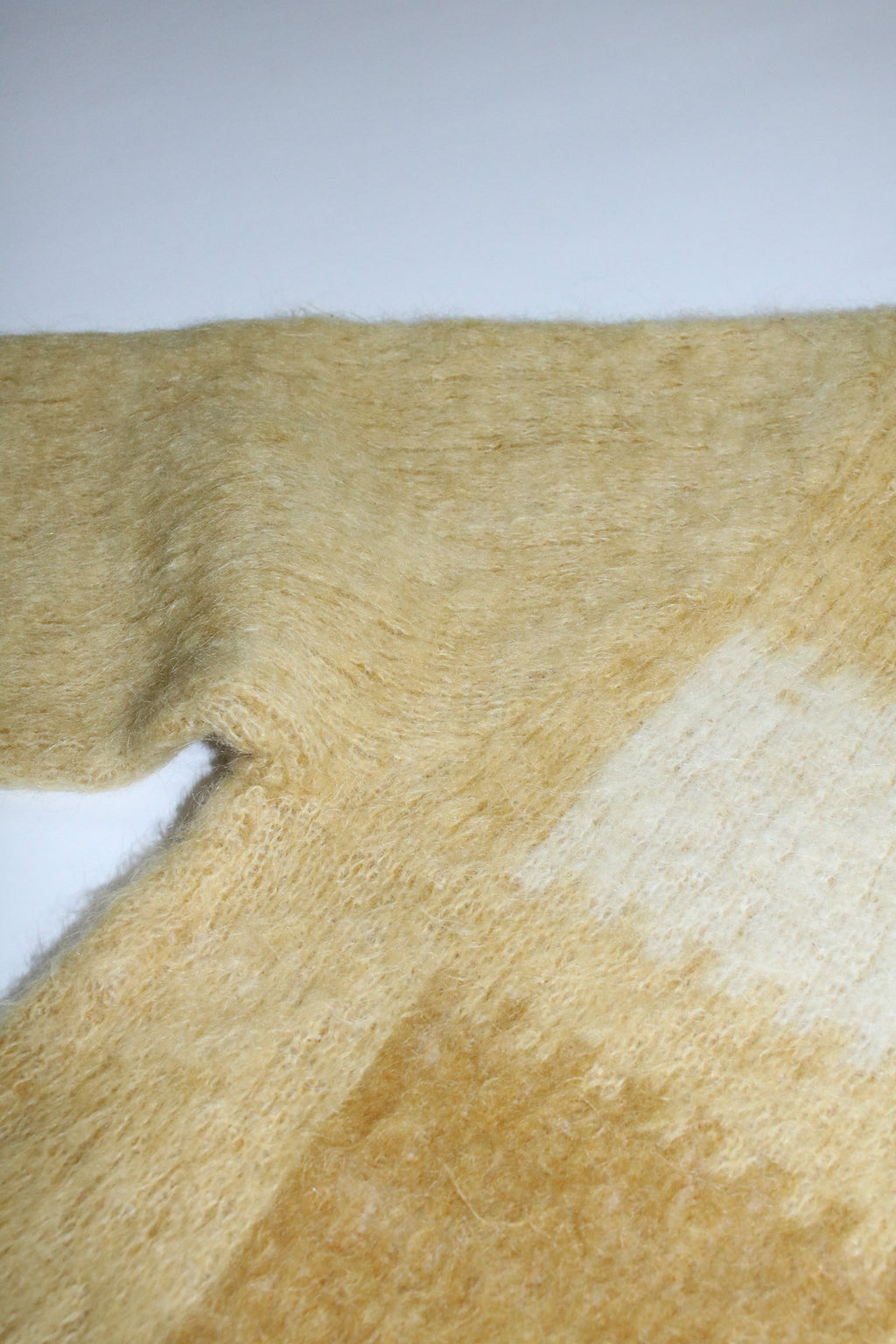 60s puritan mohair v-neck knit