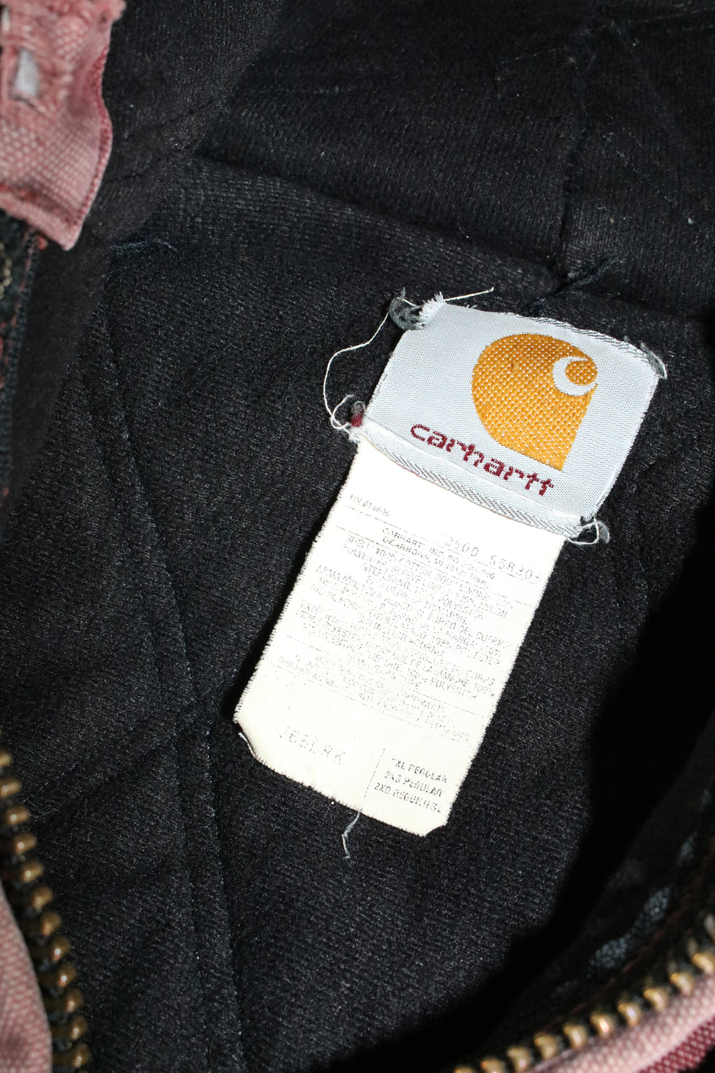 00s Carhartt pink active jacket "boro"