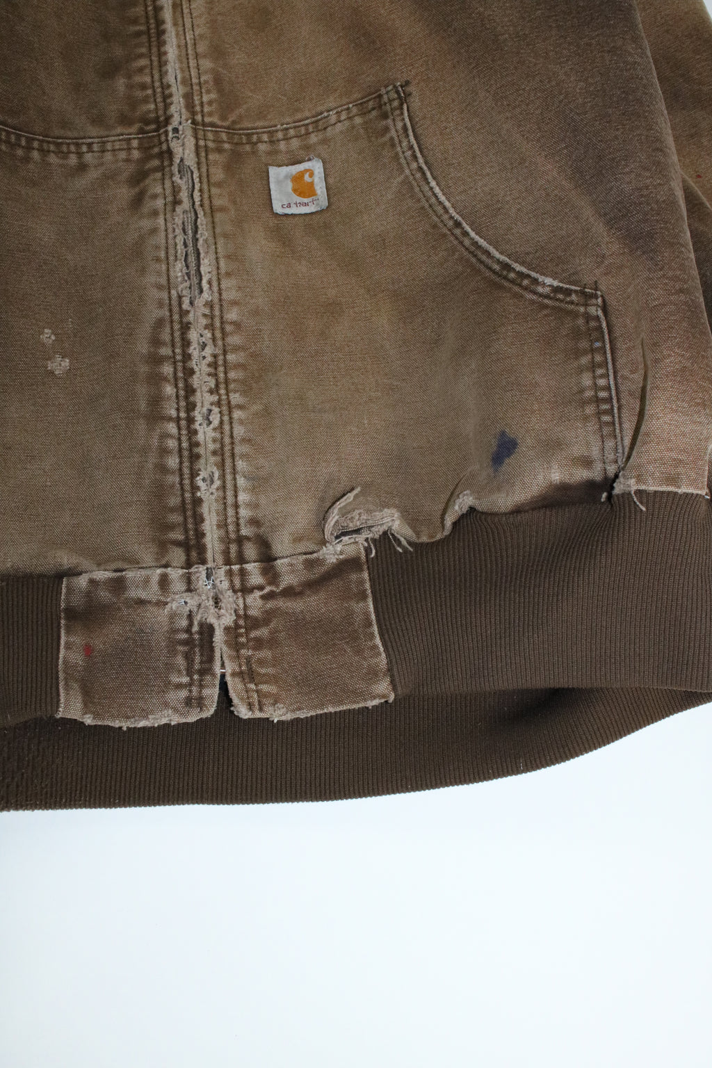 00s Carhartt brown active jacket "boro"