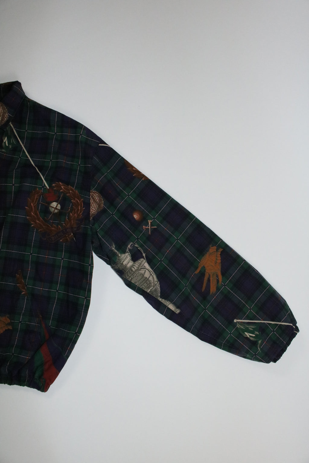 90s polo by Ralph Lauren golf pattern drizzler jacket