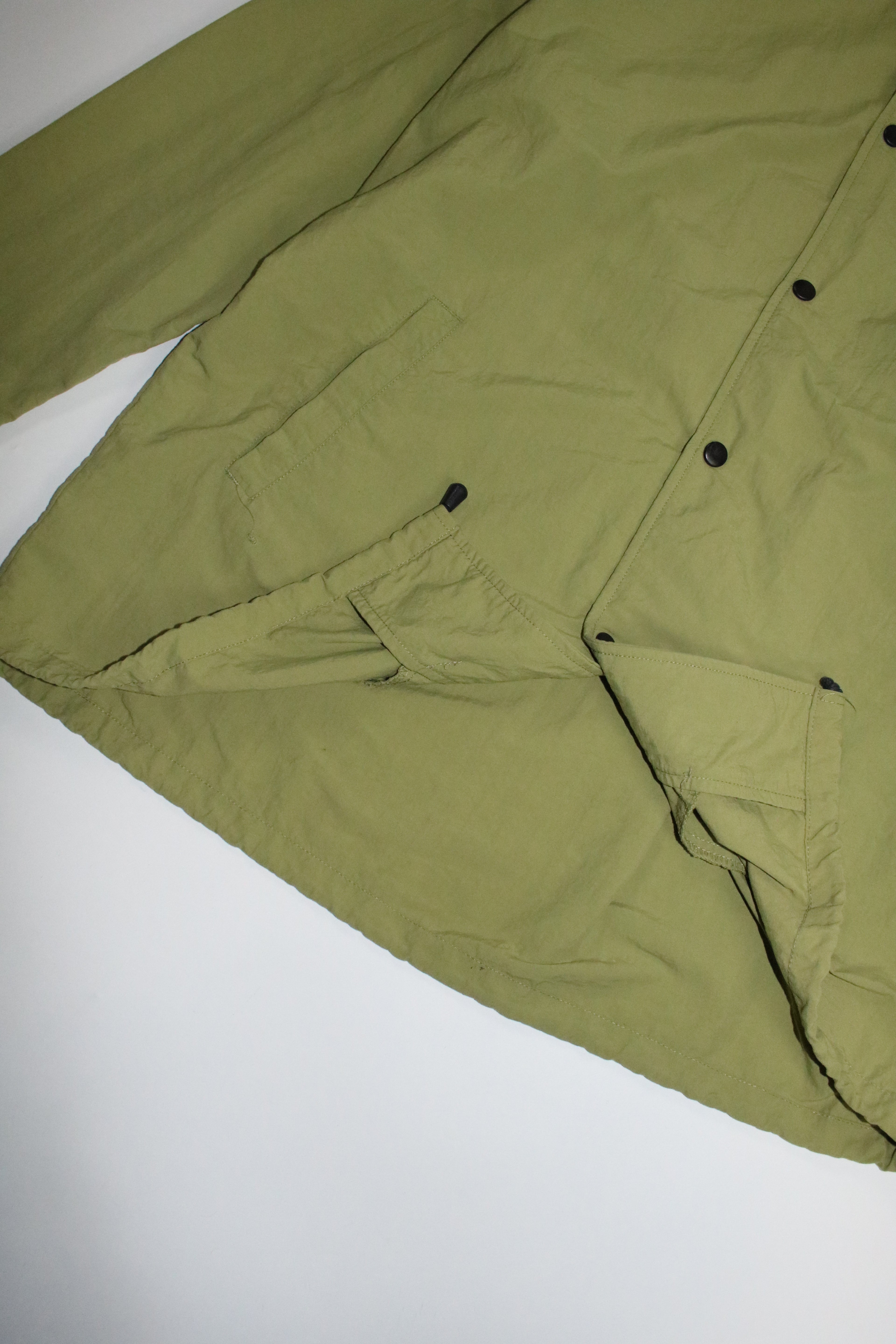 80s STUSSY "WORLD TRIBE" hooded coach jacket