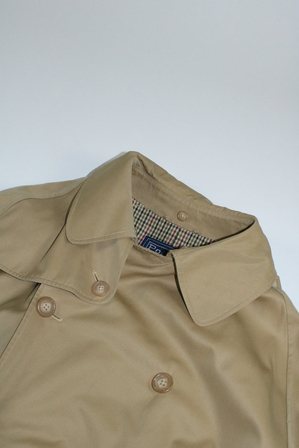 90s Polo by Ralph Lauren trench coat