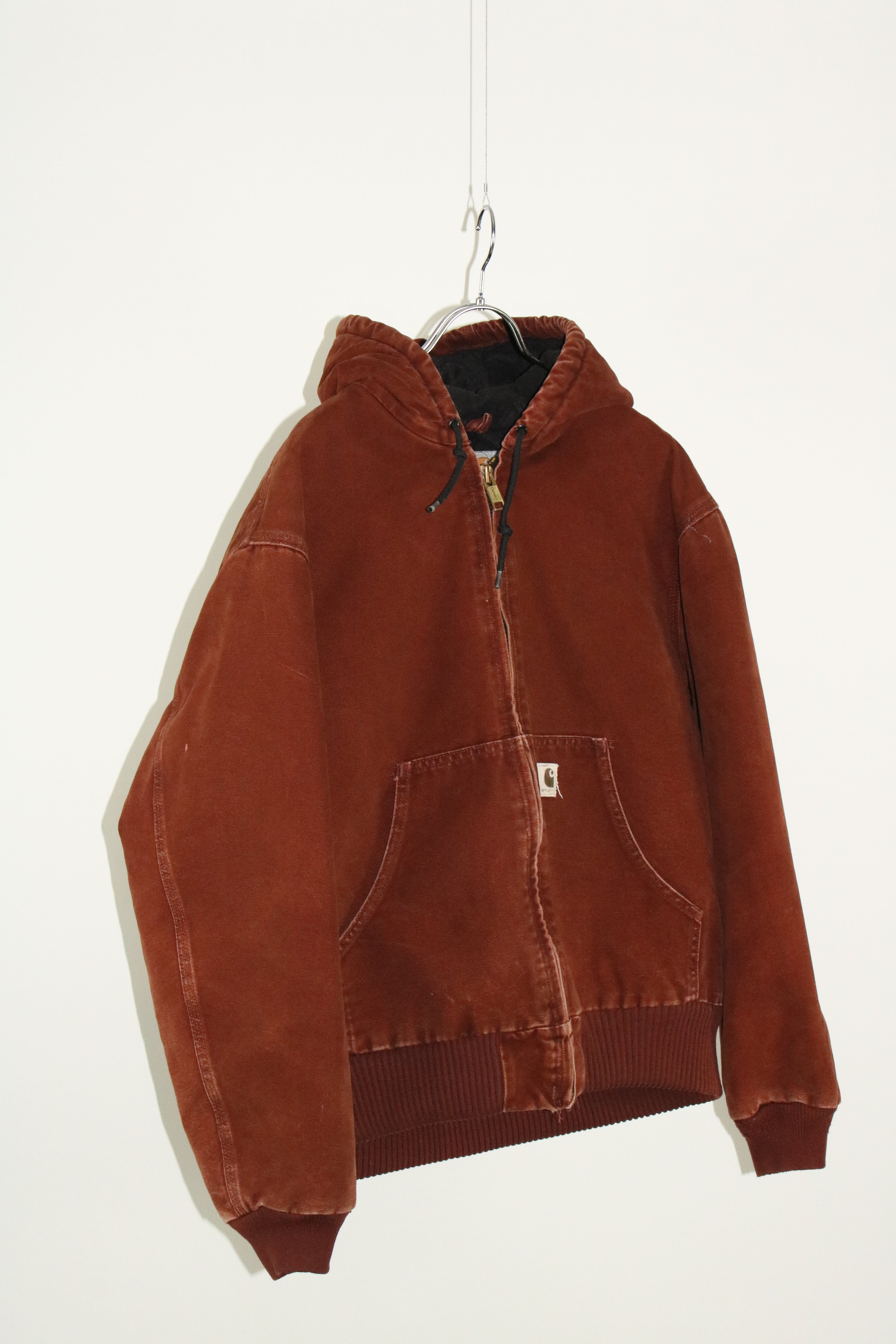 00s Carhartt orange brown active jacket "boro"