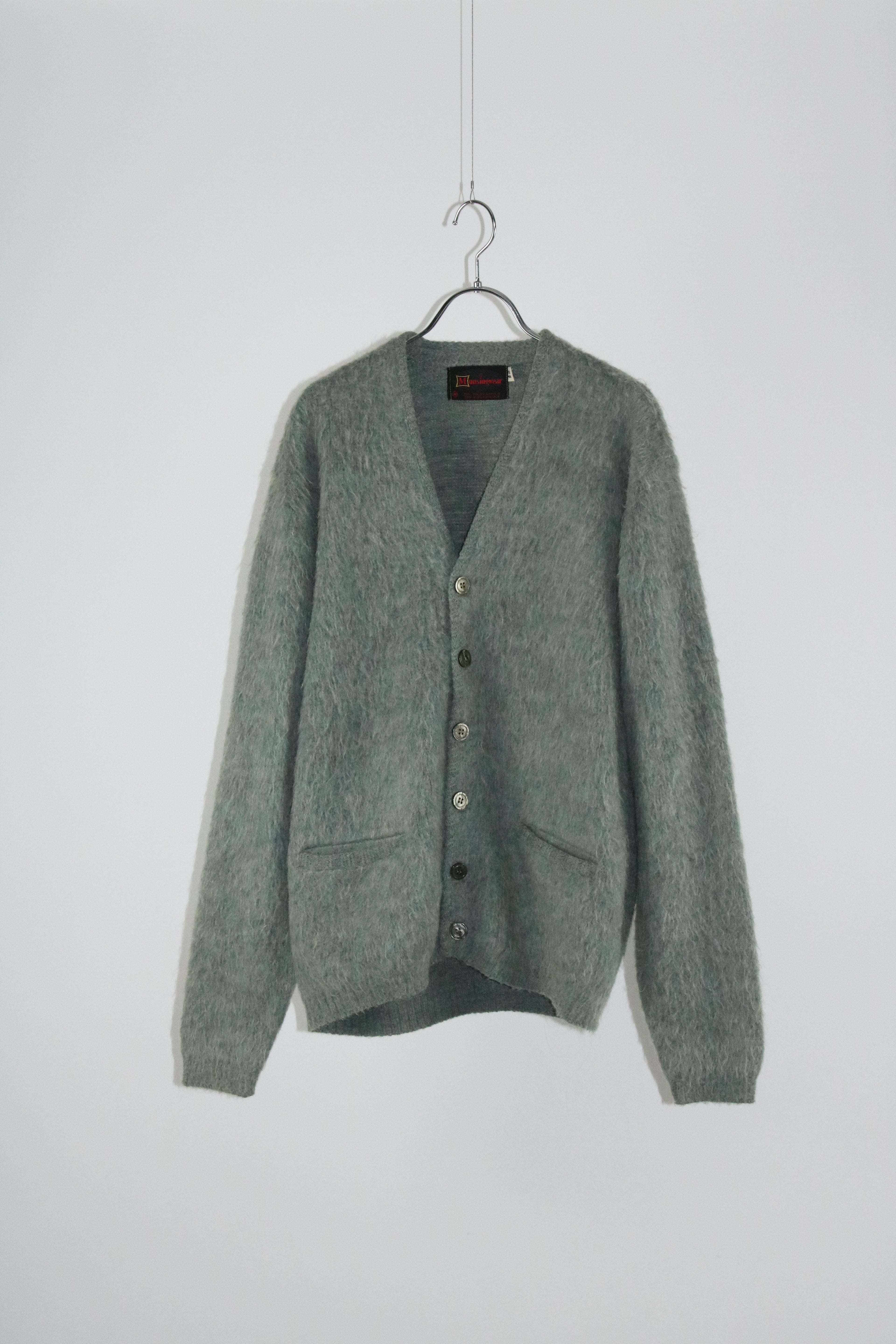 60s munsingwear mohair cardigan