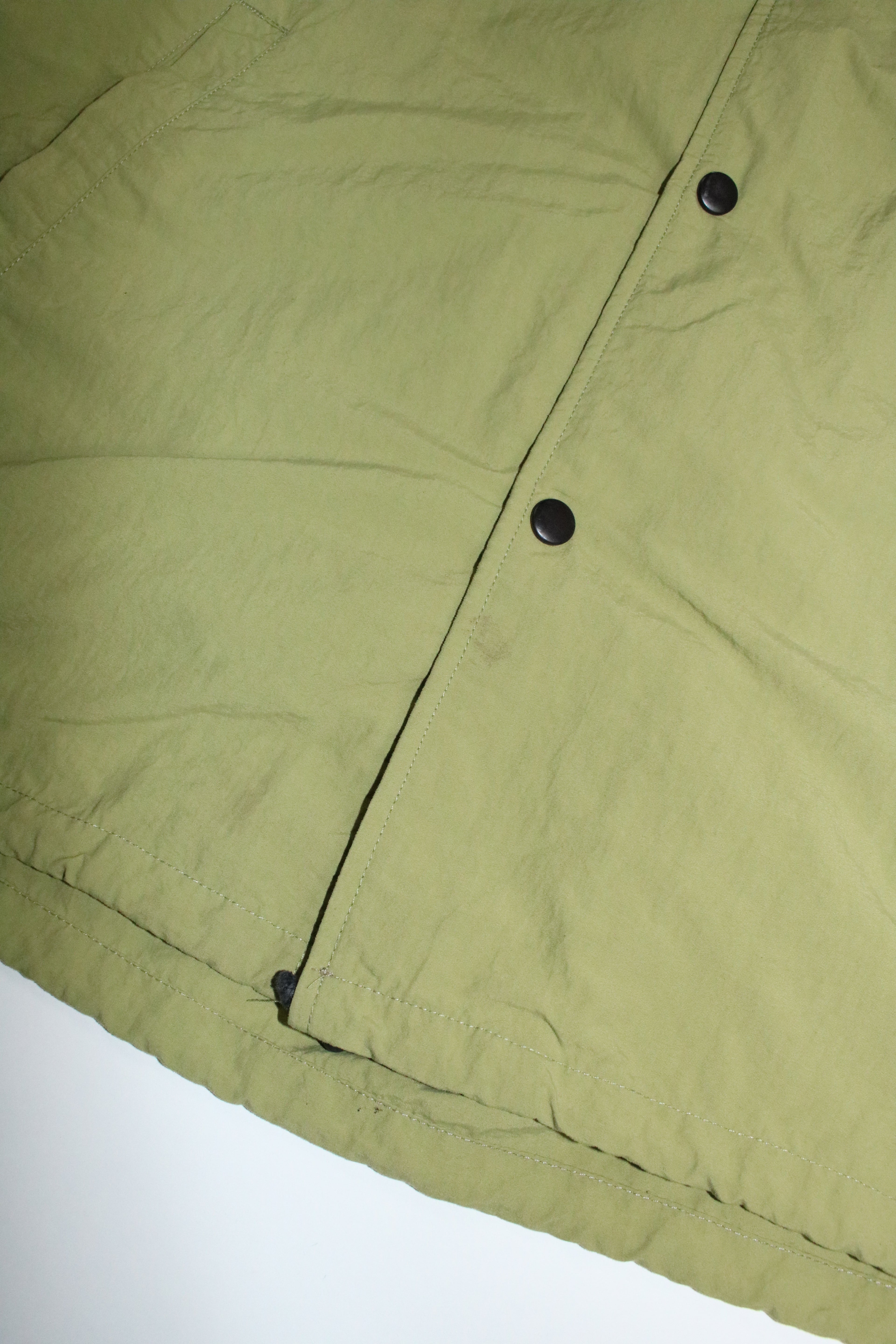 80s STUSSY "WORLD TRIBE" hooded coach jacket