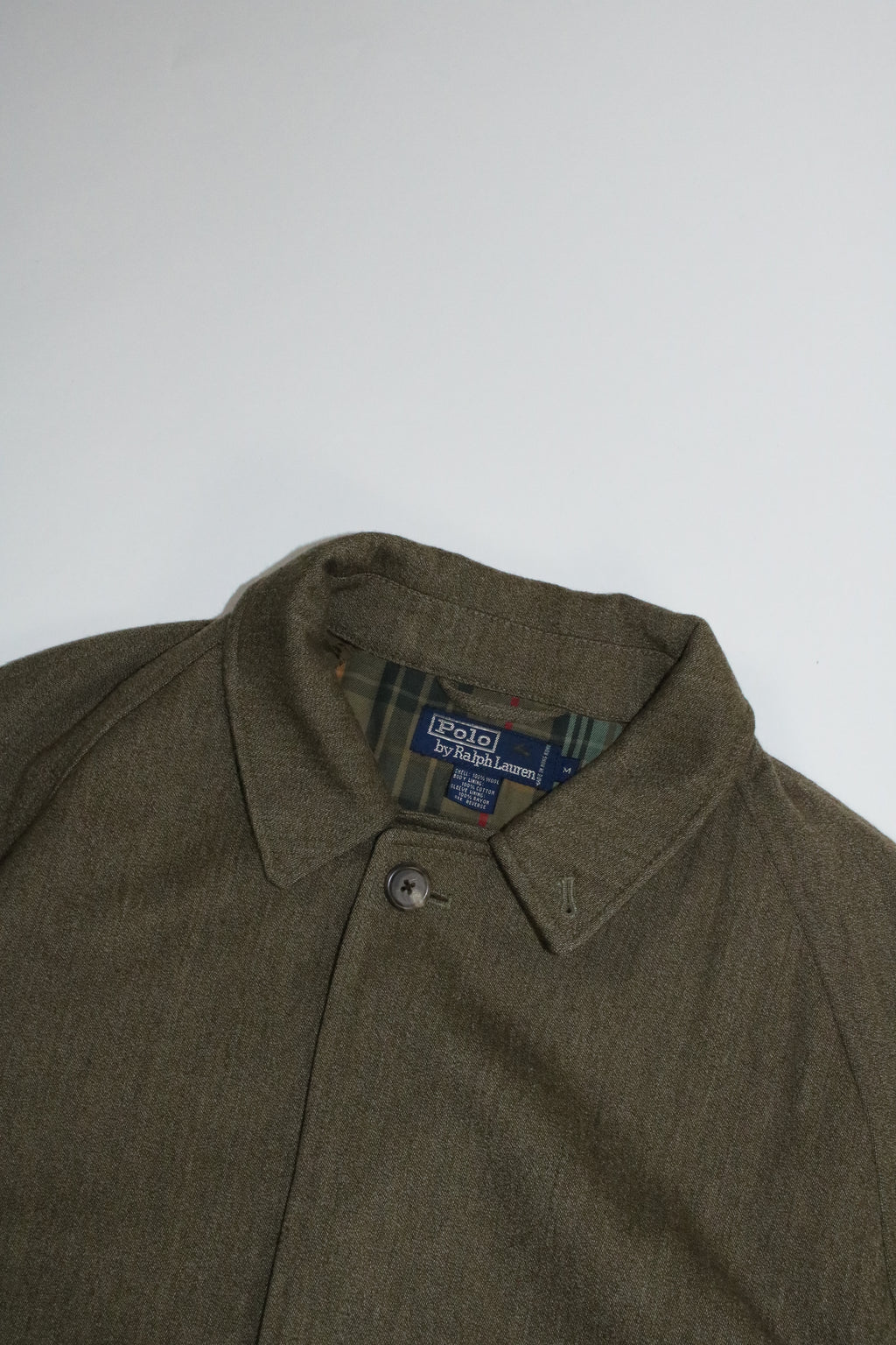 90s Polo by Ralph Lauren wool Balmacaan coat