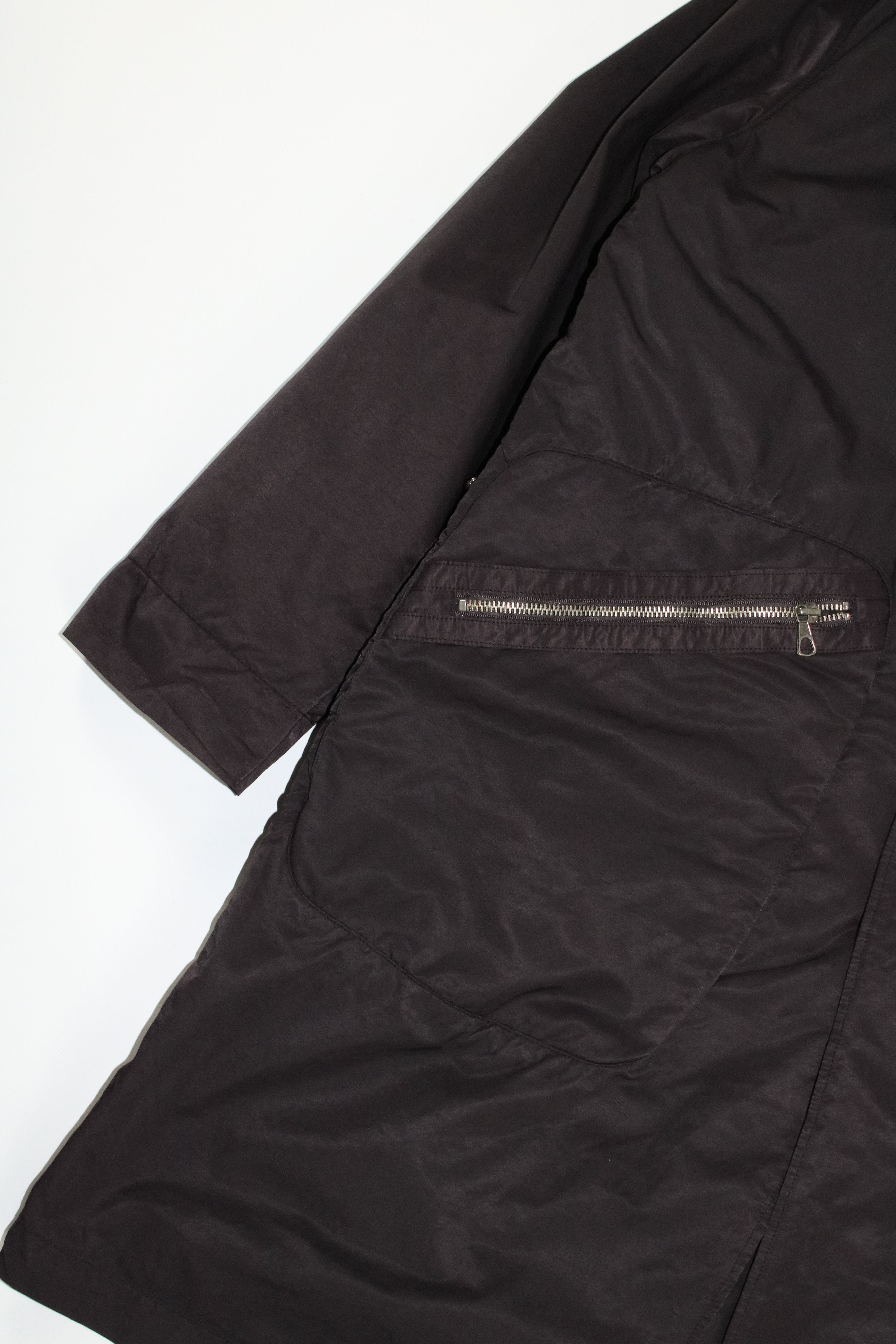 90s C.P company dark brown Balmacaan coat