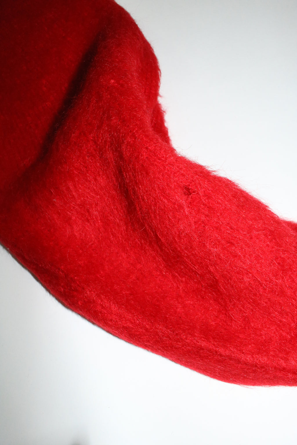 60s McGREGOR red mohair cardigan