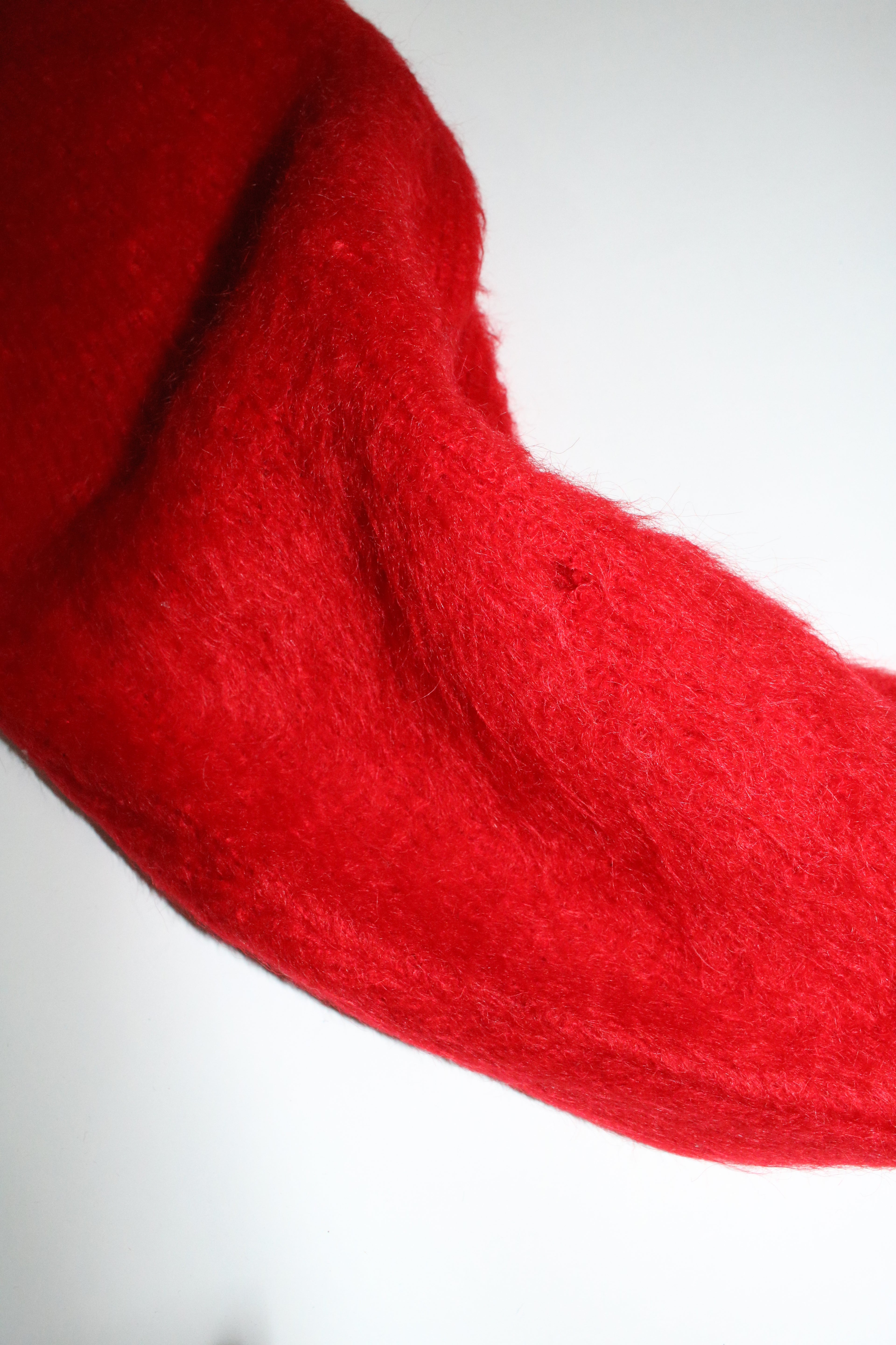 60s McGREGOR red mohair cardigan