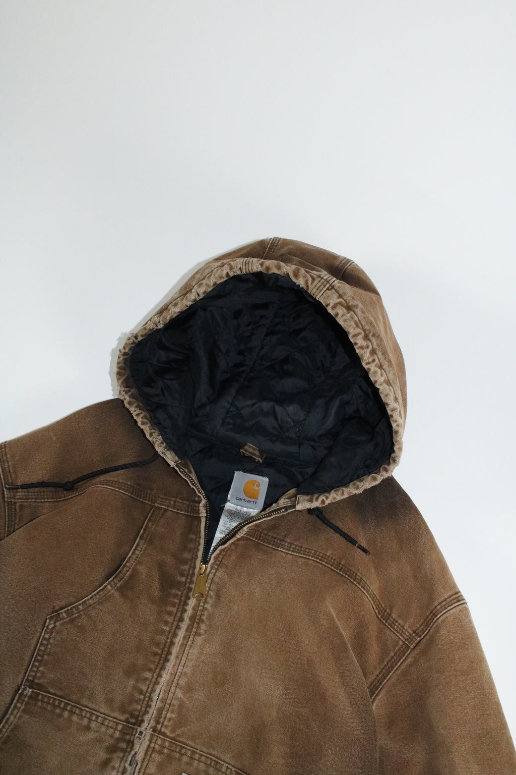 00s Carhartt brown active jacket "boro"