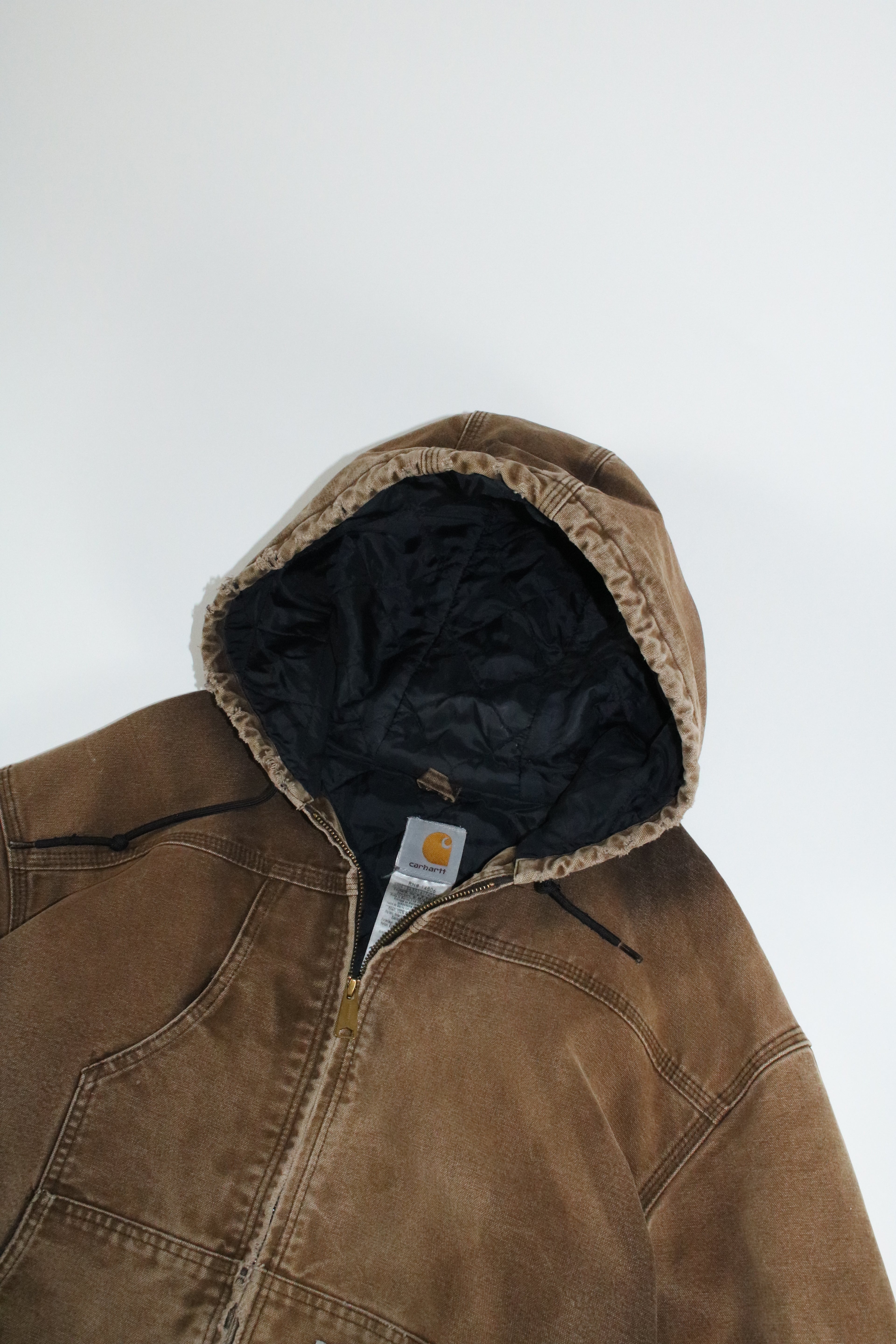 00s Carhartt brown active jacket "boro"