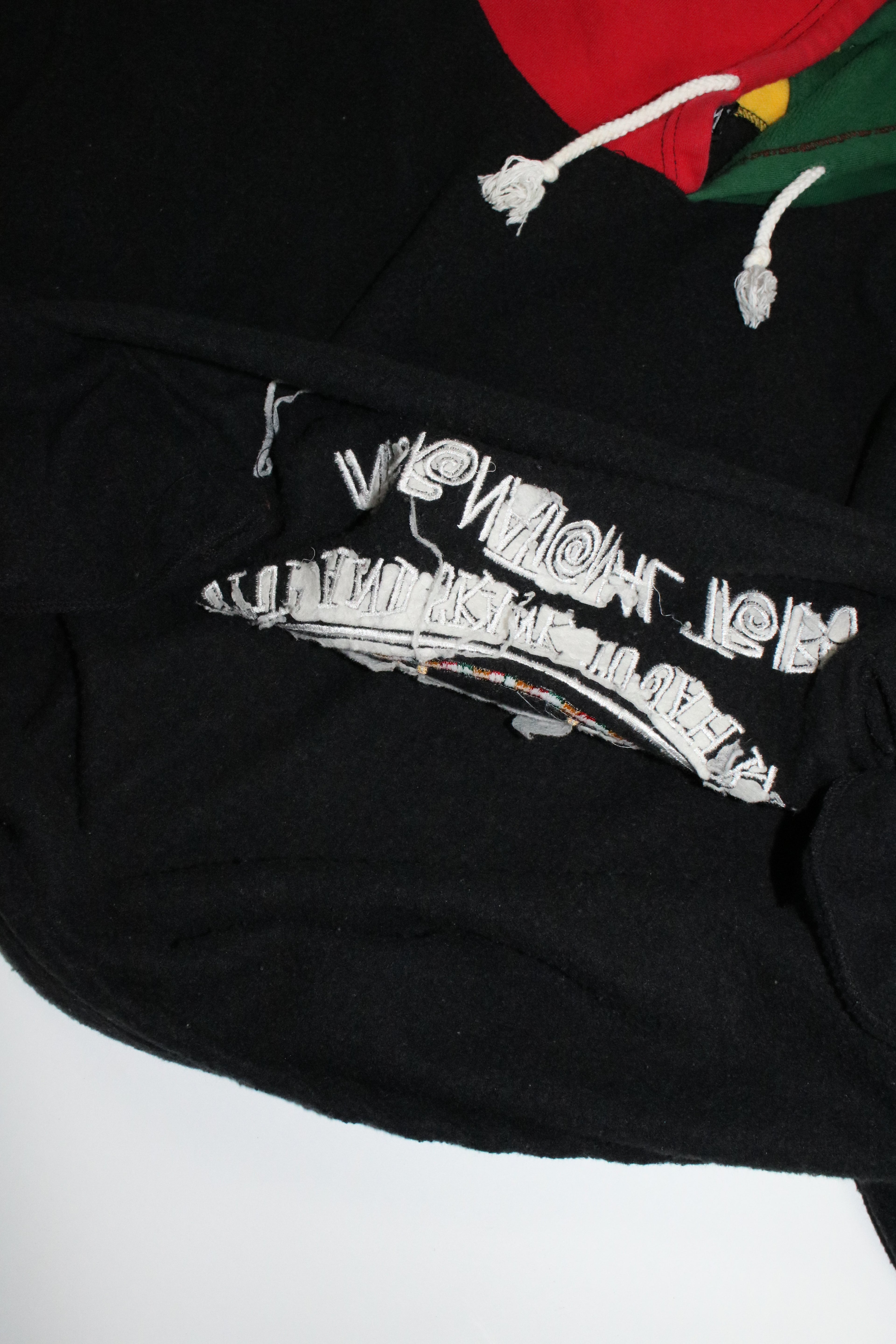 80s STUSSY raster color hoodie