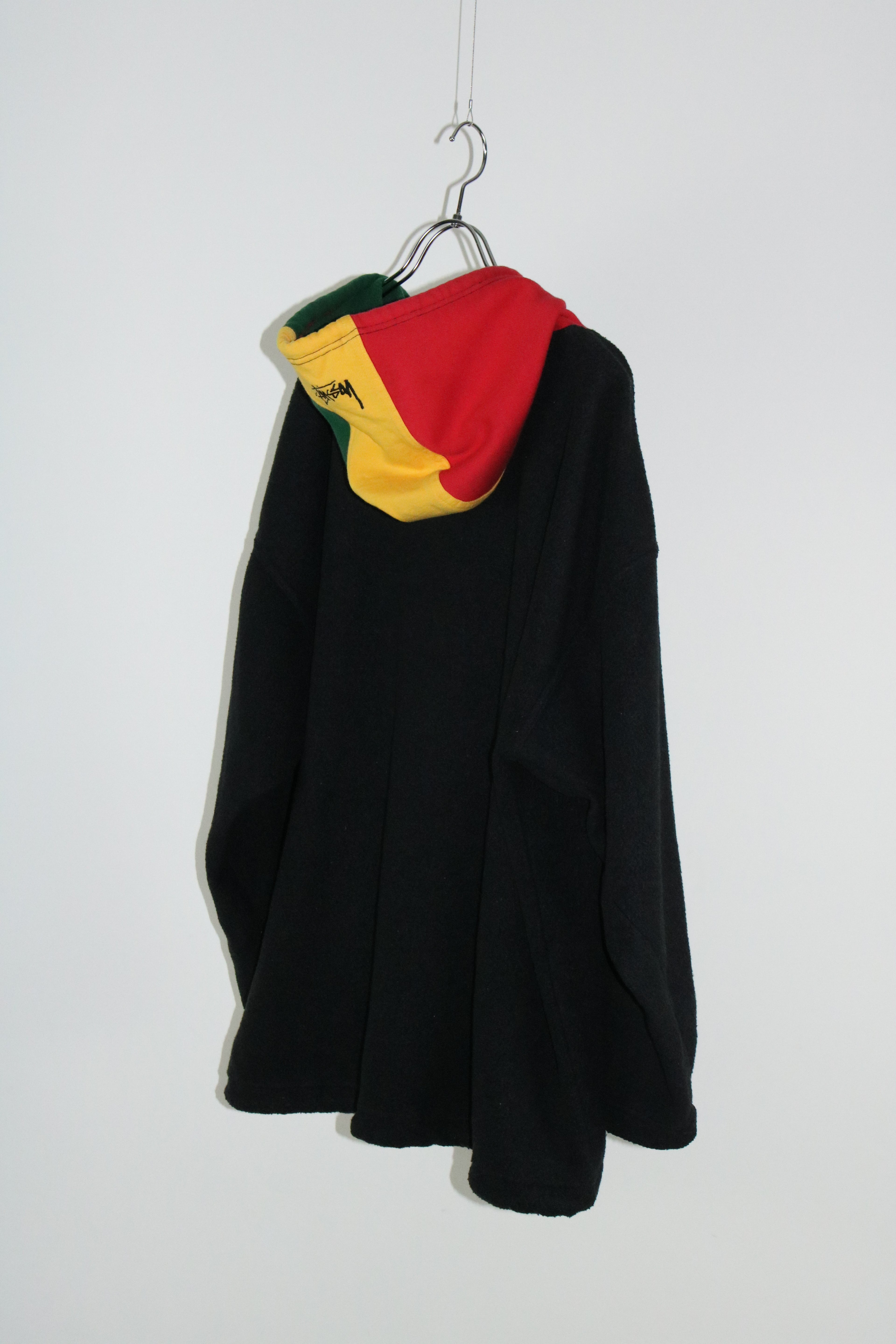 80s STUSSY raster color hoodie