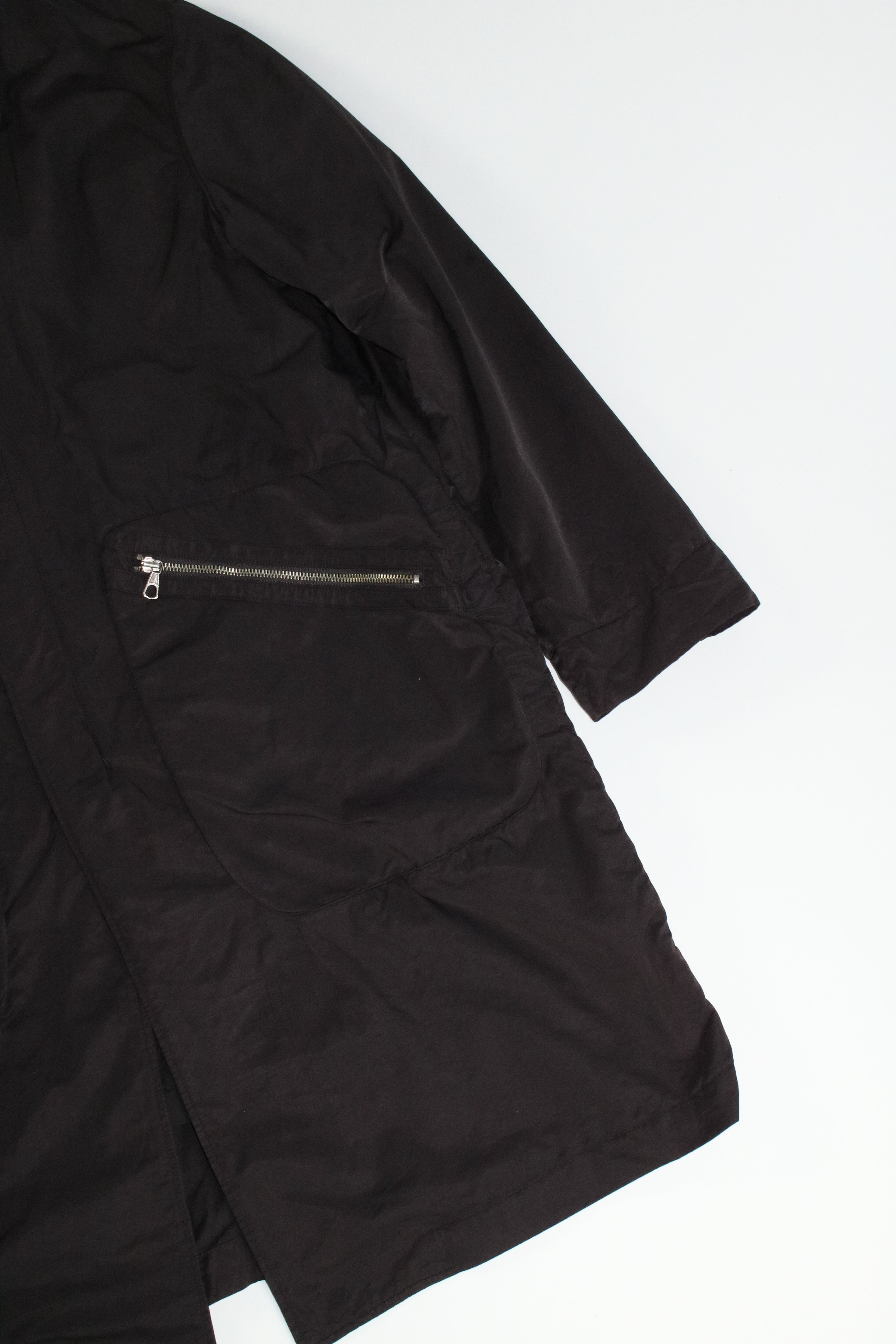 90s C.P company dark brown Balmacaan coat