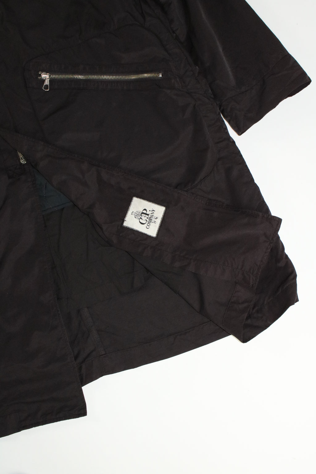 90s C.P company dark brown Balmacaan coat