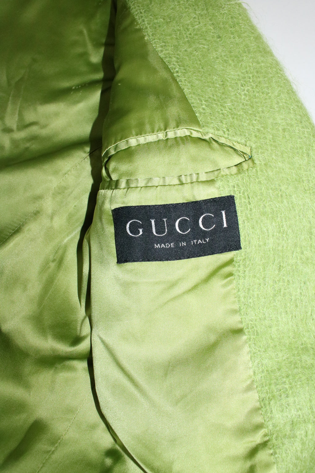00s gucci "TOM FORD" mohair coat