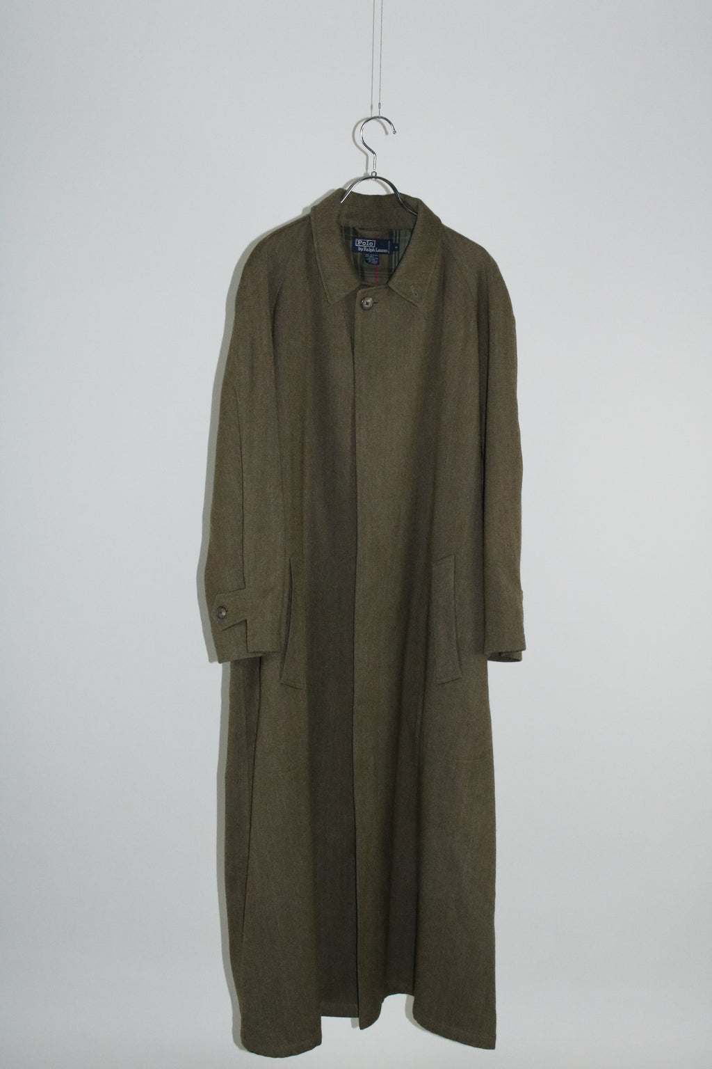 90s Polo by Ralph Lauren wool Balmacaan coat