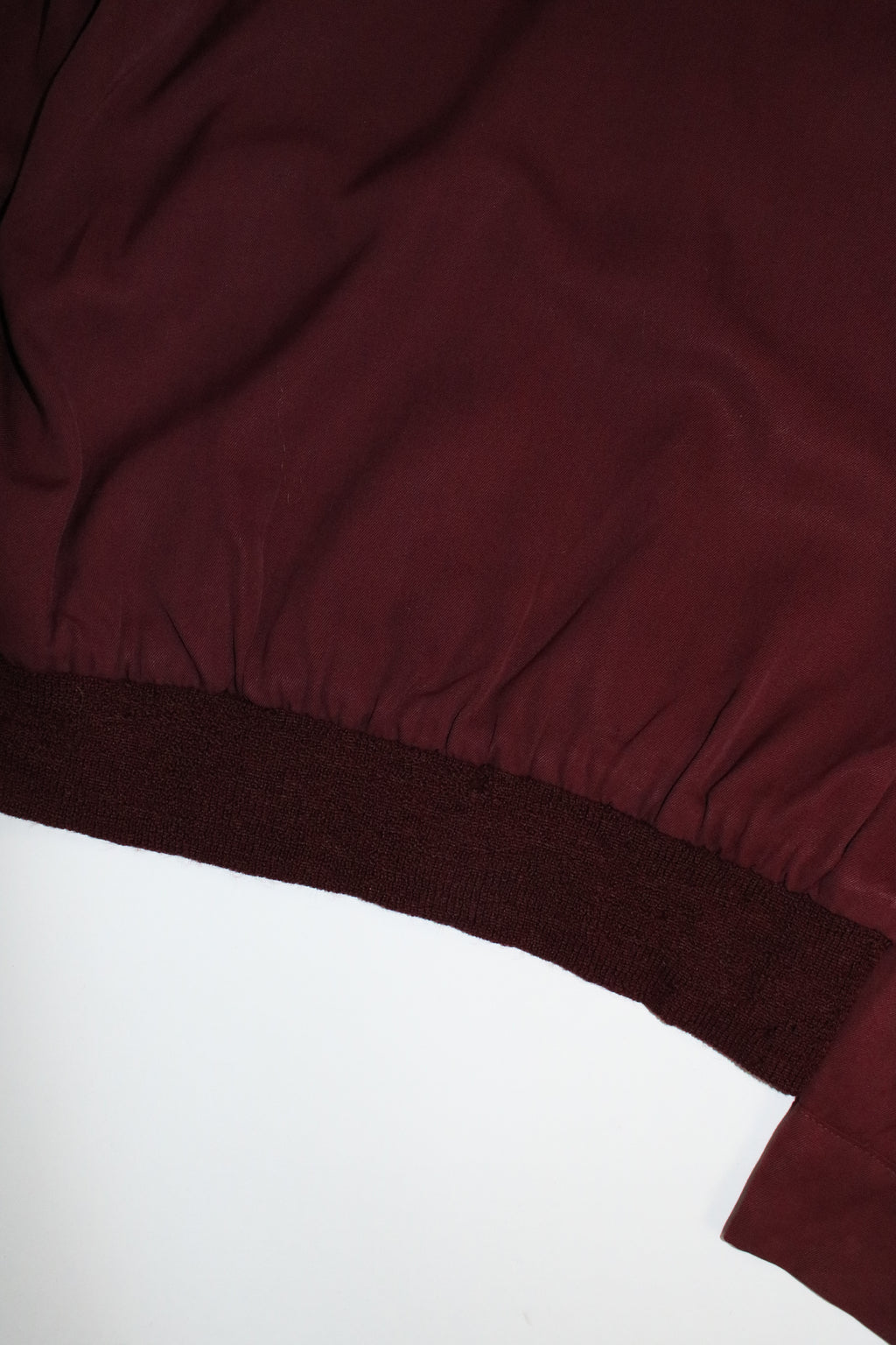 50s wine red gabardine jacket