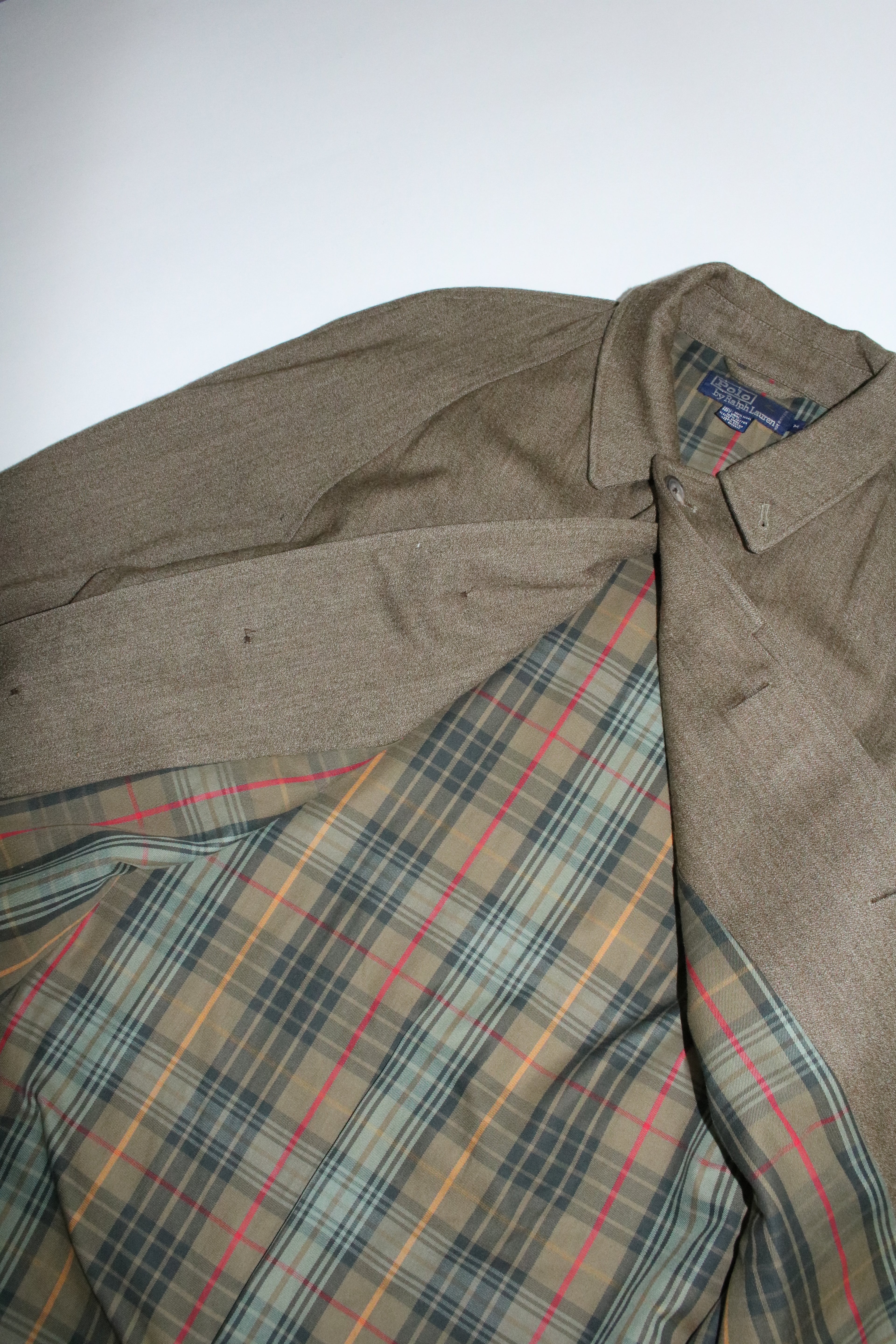 90s Polo by Ralph Lauren wool Balmacaan coat