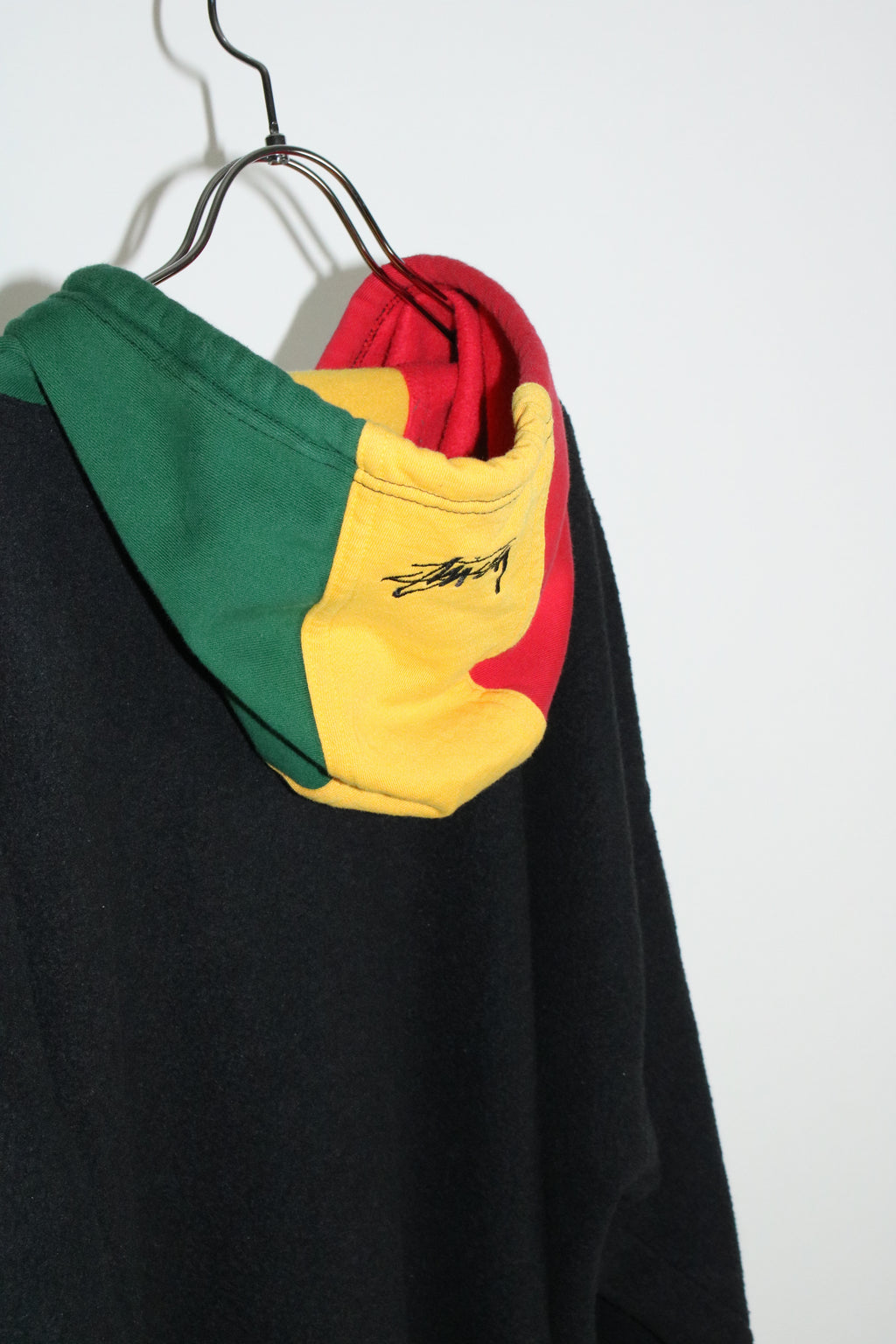 80s STUSSY raster color hoodie