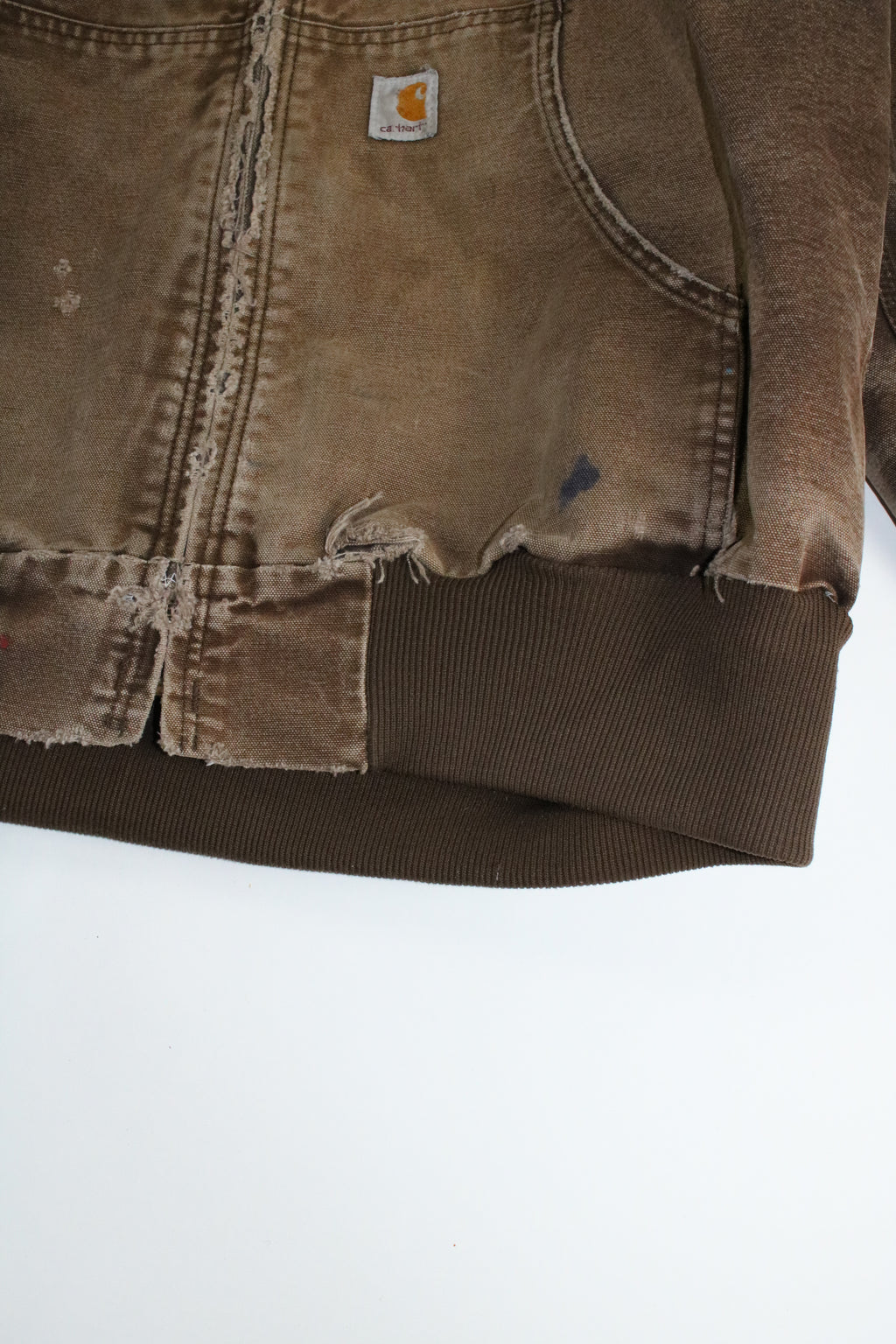 00s Carhartt brown active jacket "boro"