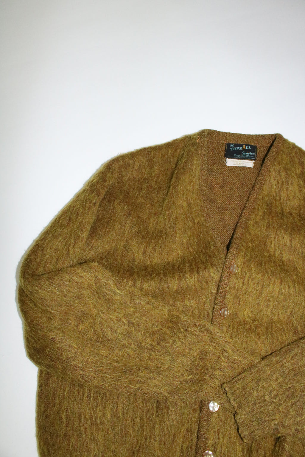 60s TOPSALL mohair cardigan